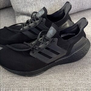 Adidas Triple Black Ultraboost Shoes